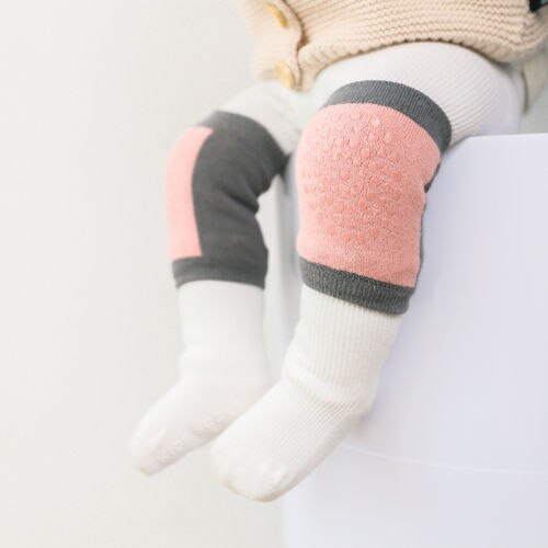 Neue Winter Baumwolle Bein Warme Baby Krabbeln Knie Pads Sicherheit Anti-Unterhose gehen Bein Ellenbogen Schutz