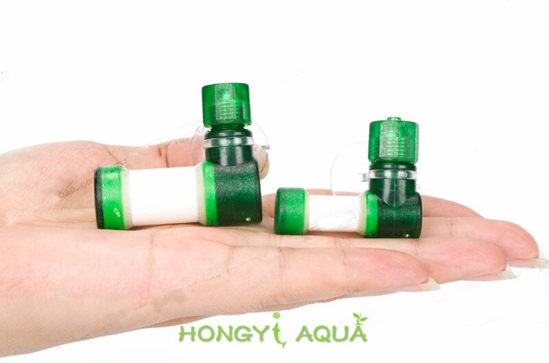 1 piece glass carbon dioxide atomizer carbon dioxide bubble diffuser for aquarium carbon dioxide refiner diffuser dissolver L/S