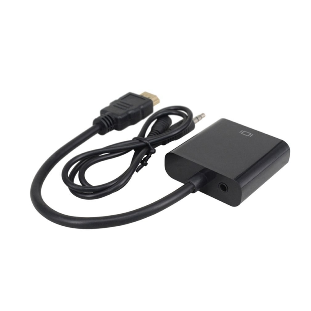 Hdmi-Compatibel Naar Vga Kabel Male Naar Vga Rgb Female Naar Vga Video Converter Adapter 1080P Voor Pc mannelijke-Vrouwelijke Converter Kabel