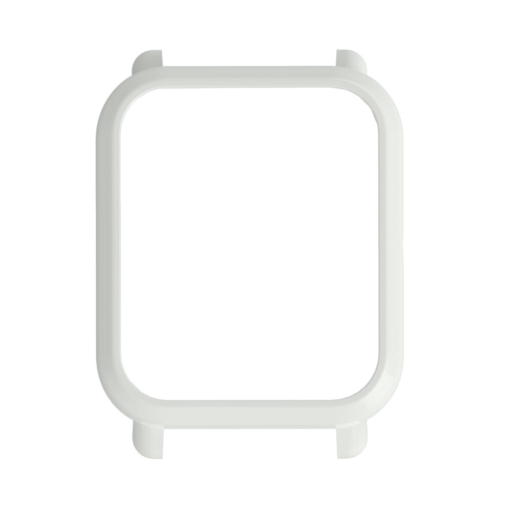 Para Amazfit GTS funda protectora parachoques cubierta completa TPU carcasa protectora para Huami Amazfit BIP/1S Accesorios: M / Rojo