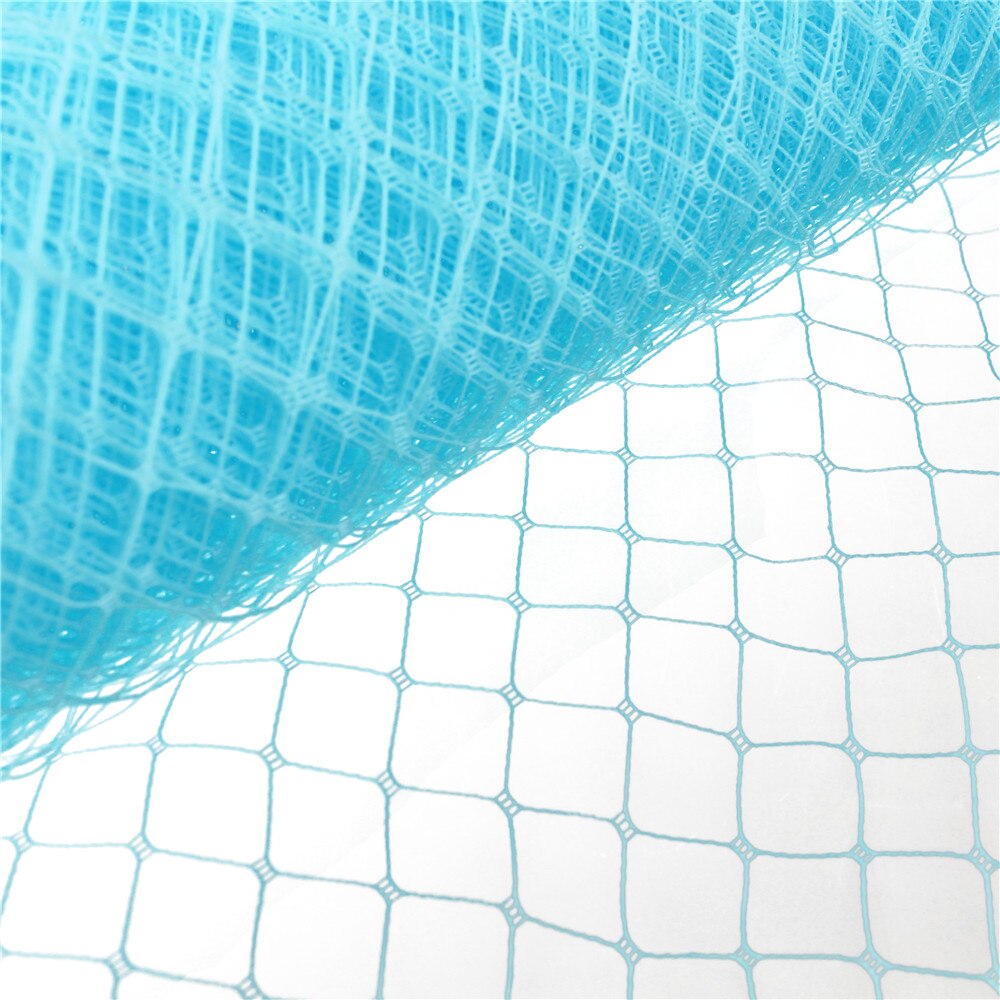 25cm*1m bryllup millinery net russisk sløring fuglebur slør gør-det-selv hat trimning hårtilbehør tyl kjole stof