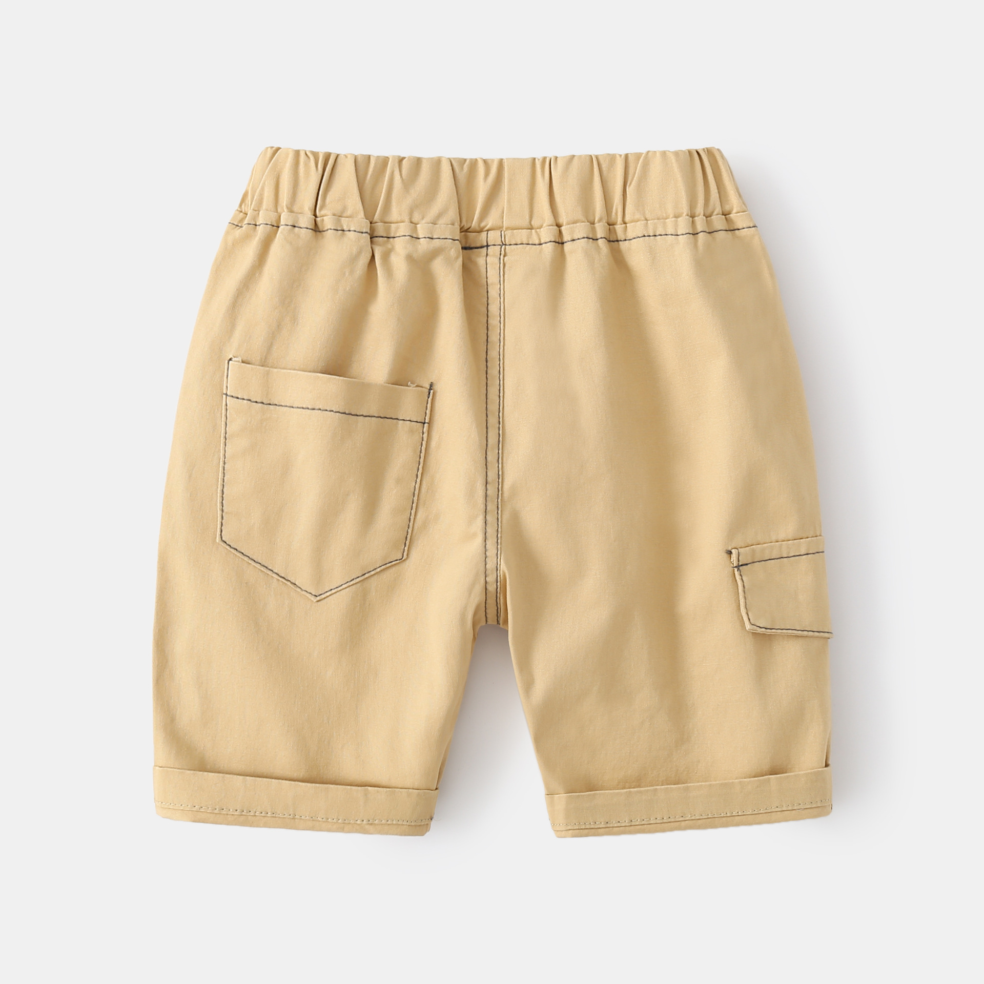 Vêtements d'été en coton pour bébés garçons, Shorts taille moyenne, à la , bas pour hommes, tenue pour nourrissons, 3-8T