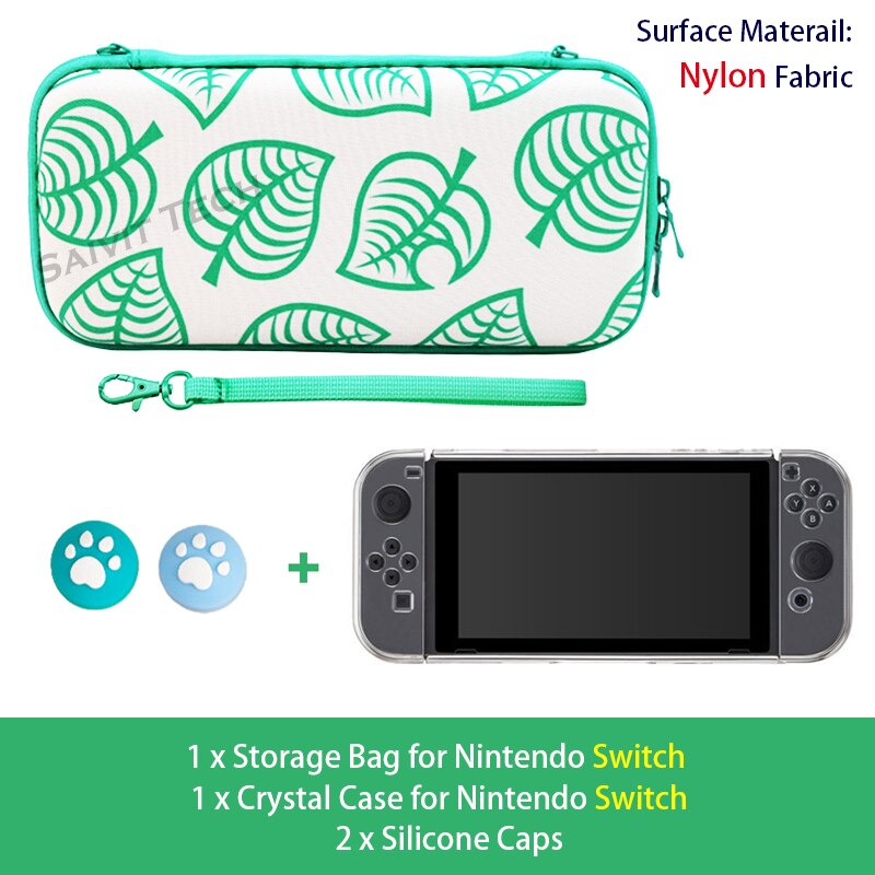 Funda de Nintendo Switch, bolsa de almacenamiento para consola Nintendo Switch/Lite AnimalCrossing, accesorios: N Kit