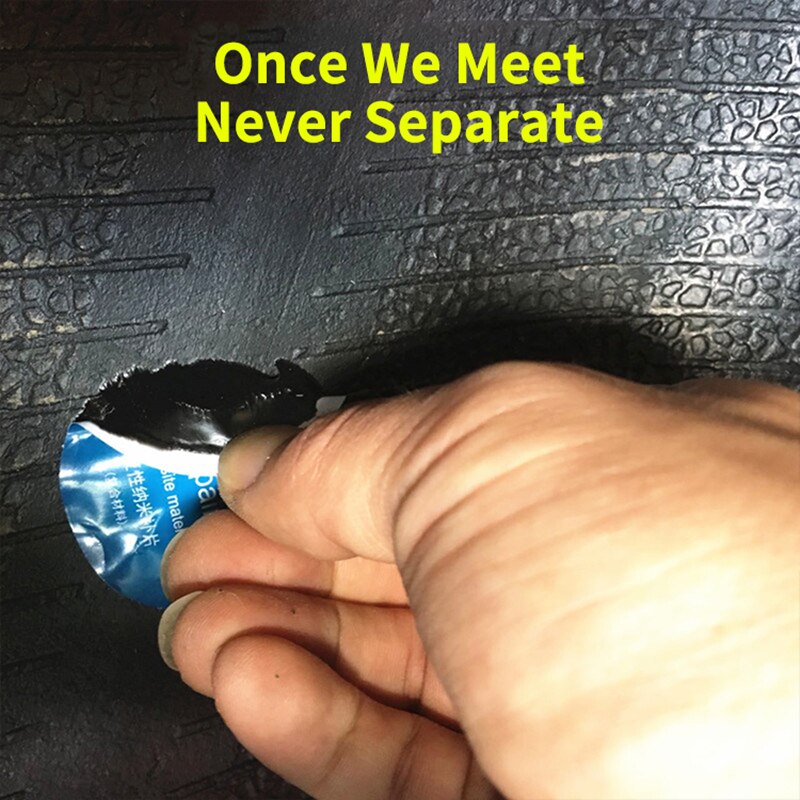 Quick Self Adhesive Repair Cold Patch With Glue Film Drying Rubber Automobile Inner Tube Vacuum Tire Patch Tool Free Tire Patch