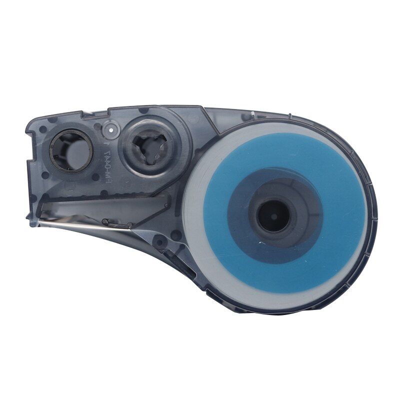 for M21-250-595 6.35mm Width Label Tape Black On White Compatible for BMP21 Plus ID Pal and LABPAL Label Printers