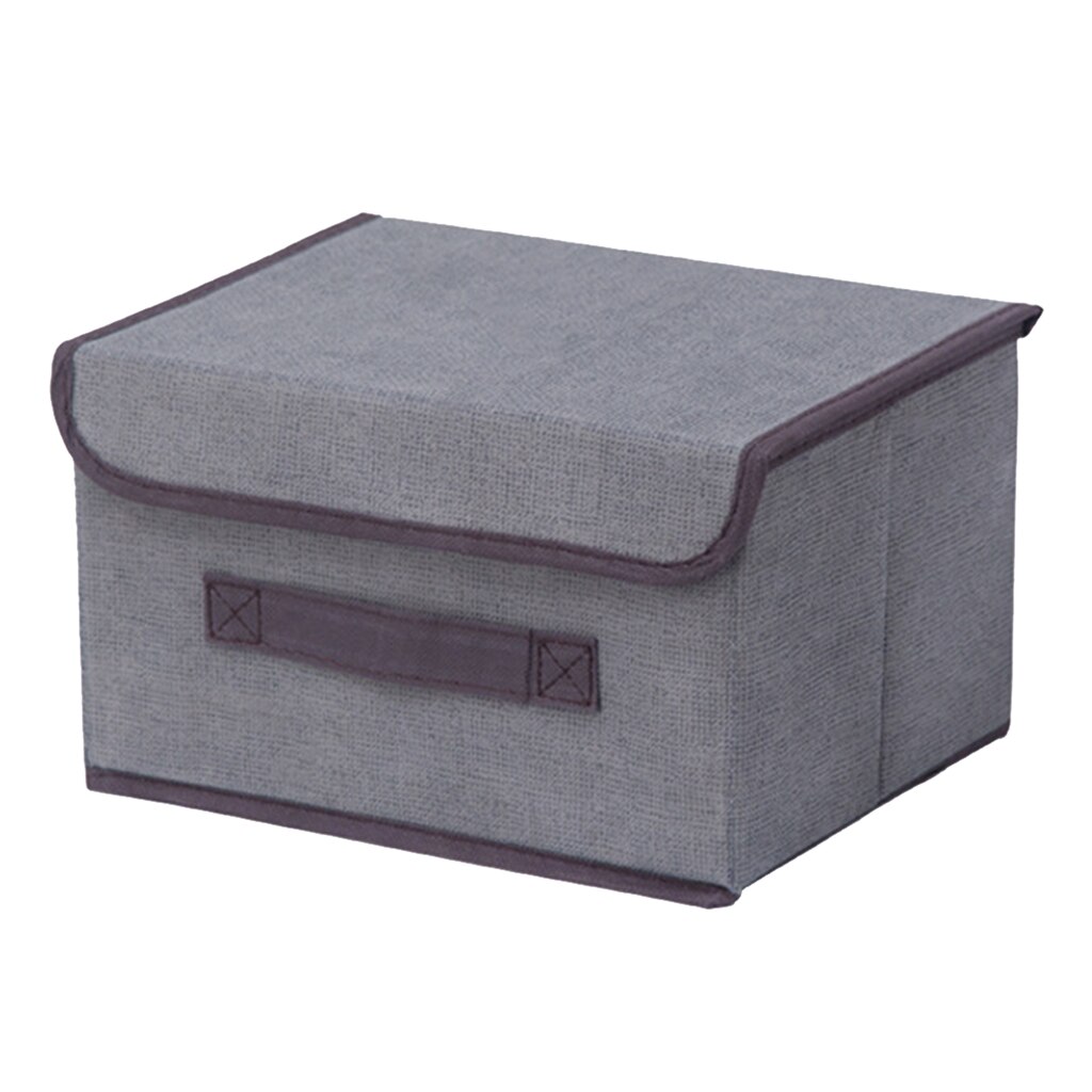 Foldable Storage Bin, Storage Box Closet Organizer for Shelf Cabinet Bookcase, Non-Woven Fabric