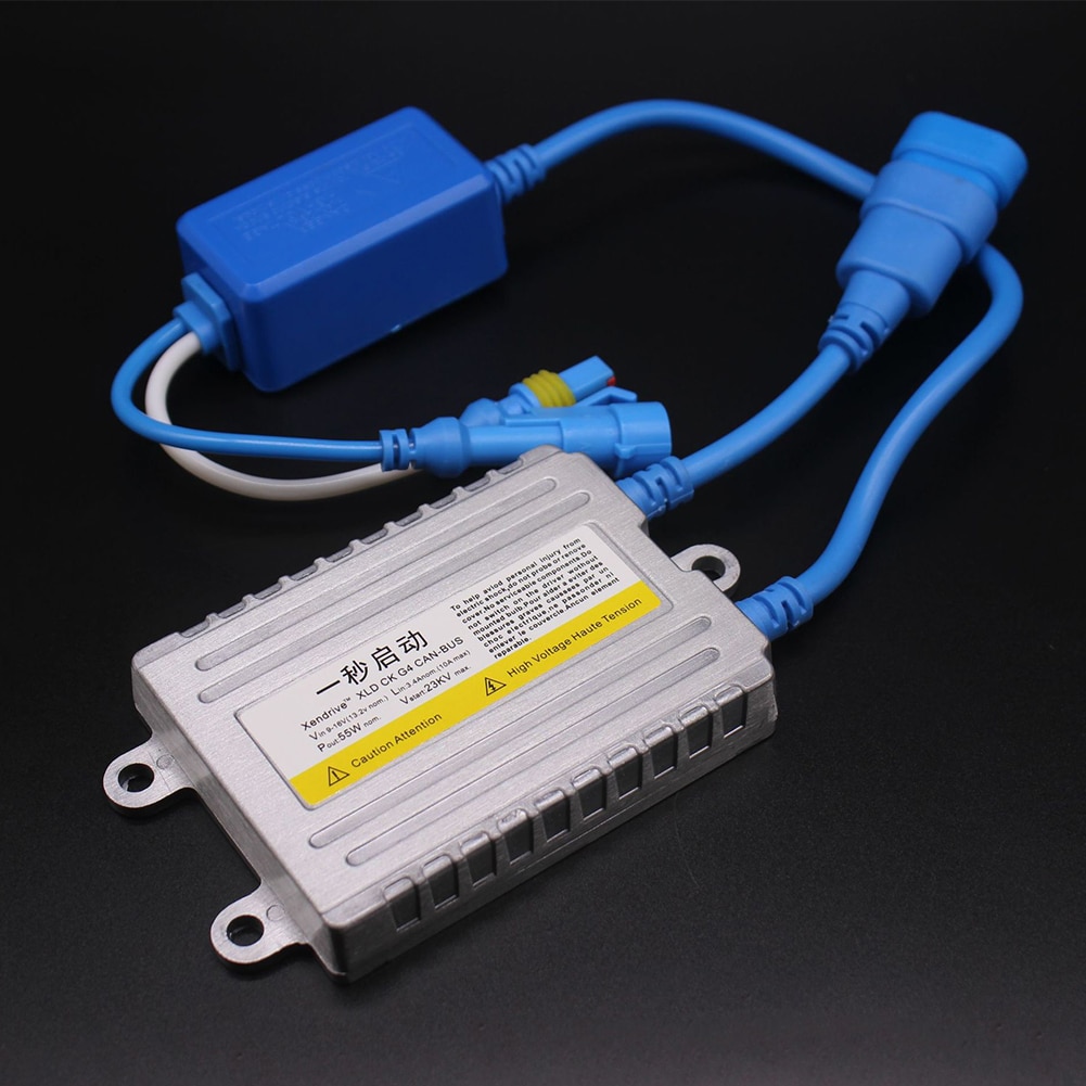 Estabilizador y regulador de voltaje accesorios del rectificador del coche Anti interferencias impermeable automotriz 12V 55W faro Universal