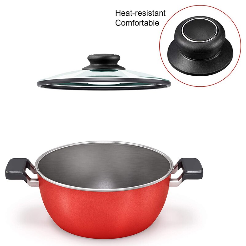 4 Stuks Pot Dekselknop Pan Deksel Holding Handvat Universal Keuken Kookgerei Deksel Vervanging Knop