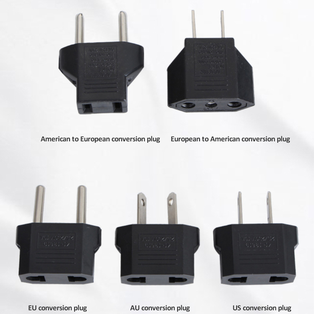 Stekkeradapter vs naar eu euro europese stekker stekkeromvormer reisadapter draagbare adapter china naar eu stopcontact
