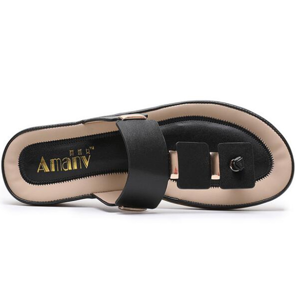 Kvinner tøfler flip flops sommer strand sko kiler slides jenter flate sandaler bohemiske fritidssandaler og tøfler  hy155