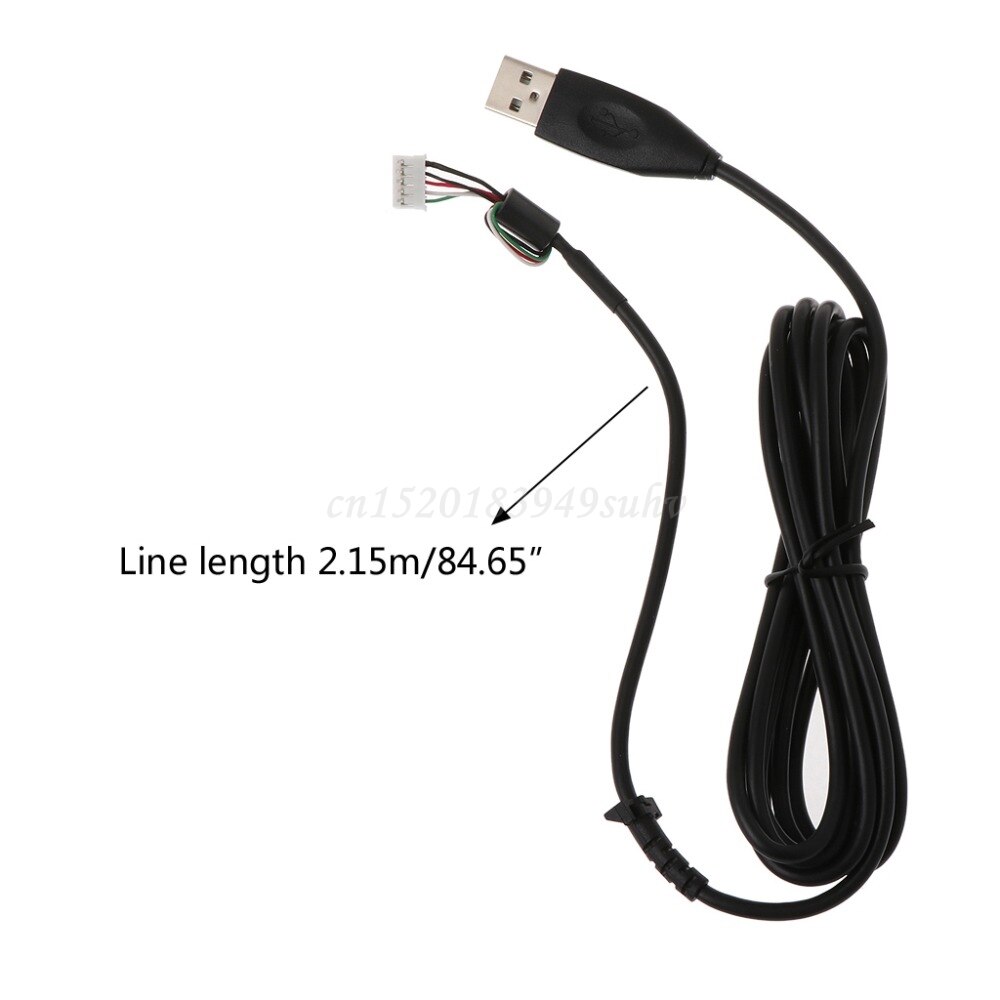Durable Nylon Braided Line Mouse Cable Replacement Wire For Logitech G502/G402 Mouse