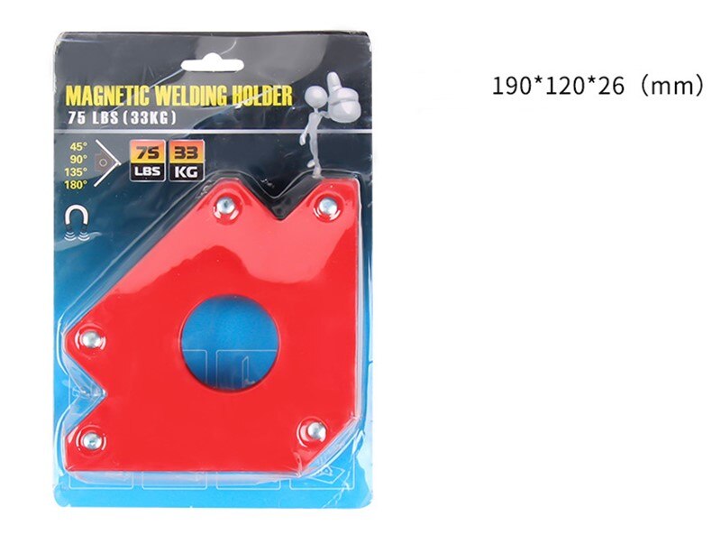 Multi-angle Magnet Welding Holder Arrow Magnetic Clamp for Welding Magnet Rivet Process Tools 25/50/75LBS: large size
