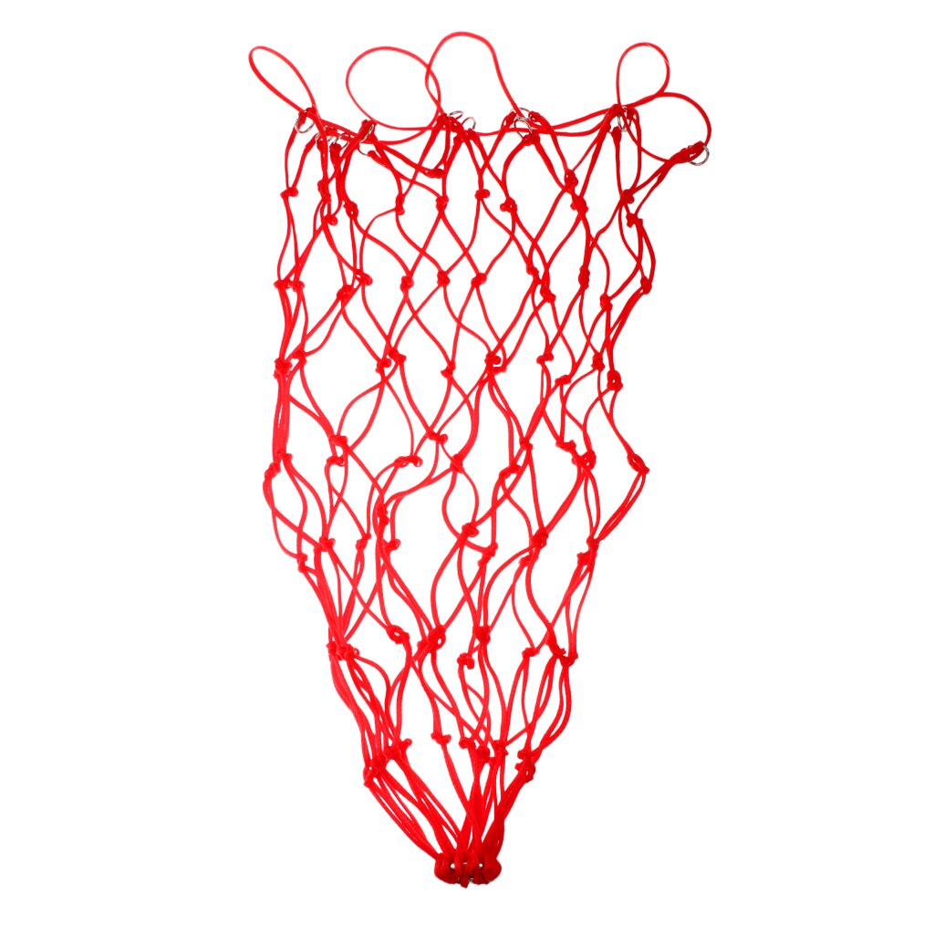 Sac de filet de foin de cheval à alimentation lente pour chevaux-Nylon résistant, résistant à la moisissure: Rouge