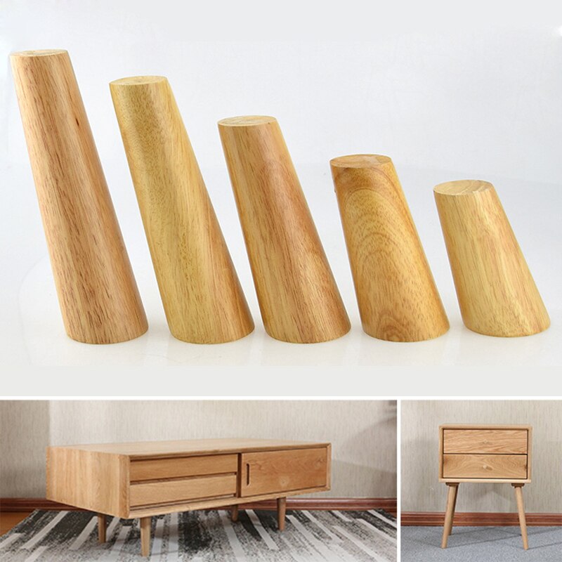 1Stck Möbel Beine Massivholz Sofa Ersatz Bein Für Sofa Bein Arche Holz Bein Stuhl erhöhen Möbel Fuß Kissen