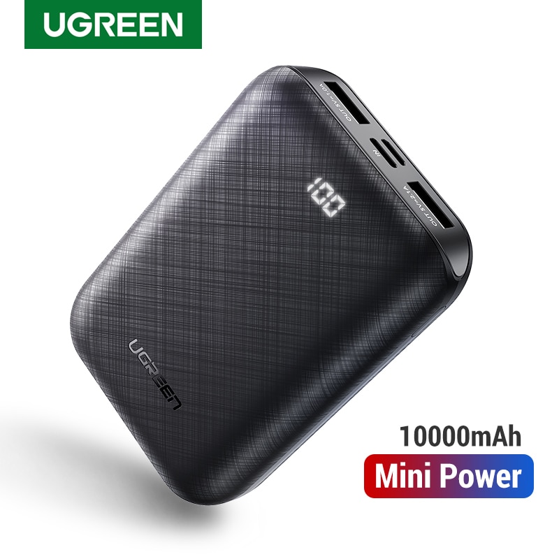 Ugreen Power Bank 10000 Mah Externe Mobiele Batterij Draagbare Batterij Oplader Voor Mix 2 S S10 Mini Powerbank