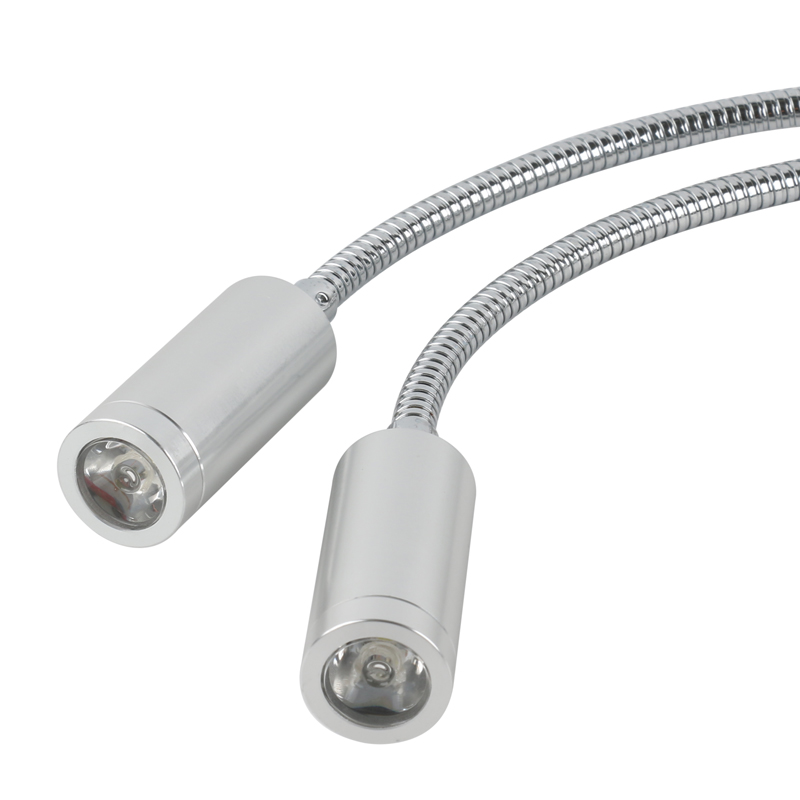 Dual LED Gooseneck Lights Desk Lamp 5v Eye Protection Table Lamp Work With Computer Powerbank Indoor Dormitory Lighting