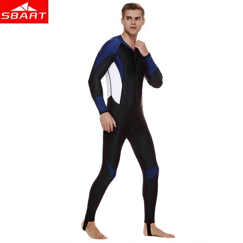 SBART Men Surfing Cloth Sunscreen Wetsuit Anti-jellyfish Lycra Quick-dry Snorkeling Swimwear Summer Beach Bathing Suit