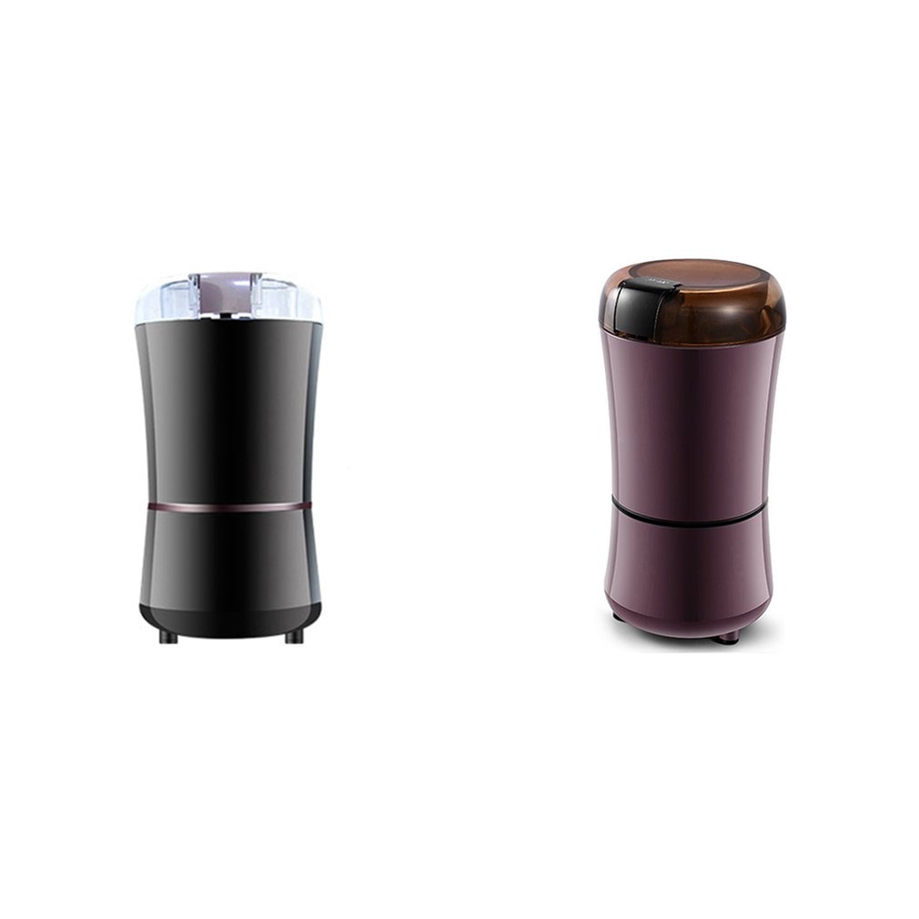 Mini Electric Coffee Grinder Mini Kitchen Salt Pepper Grinder Powerful Beans Spices Nut Seed Coffee Bean Dry Grinding Home Use