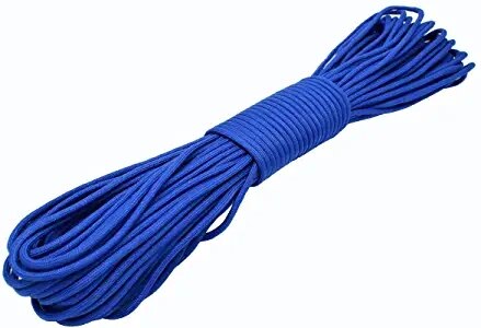 100Meters Paracorde 4mm 7 Strand Core Paracord Type III 550 Parachute Blue Rope Outdoor Camping Survival Equipment Tents Rope: color 04 / 100 meters