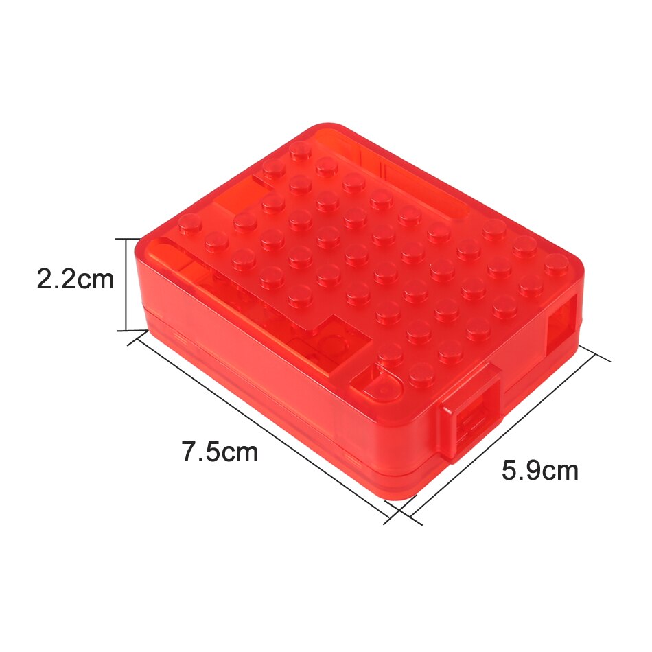 Carcasa de acrílico para Arduino Uno R3 transparente/rojo/blanco/carcasa azul para Arduino UNO R3
