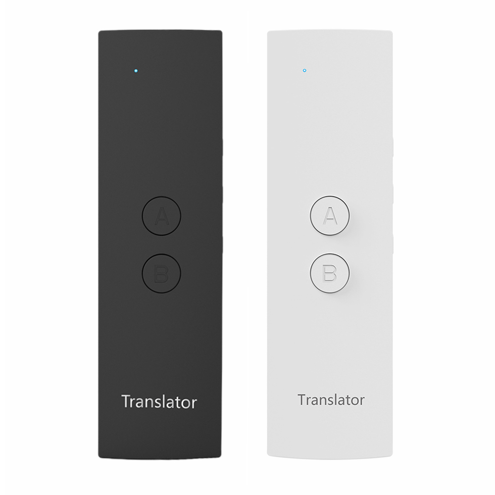 T6 dispositif de traducteur Intelligent interprète de la parole traduction bidirectionnelle en temps réel 38 langues Bluetooth 4.2 pour l'apprentissage du voyage