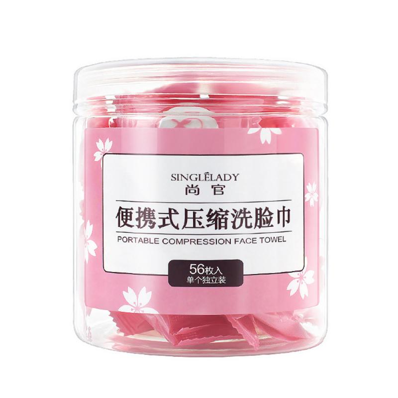 56 stk 36 stk 12 stk bærbart engangs reisehåndkle for ansiktsrengjøring hvitt håndkle