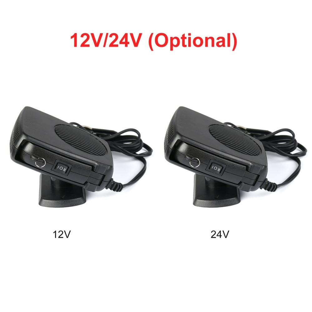 Chauffage électrique pour voiture, 12V, 200W, dégivrage, désembuage, pour camping-Car, remorque, camion, bateau, envoi rapide