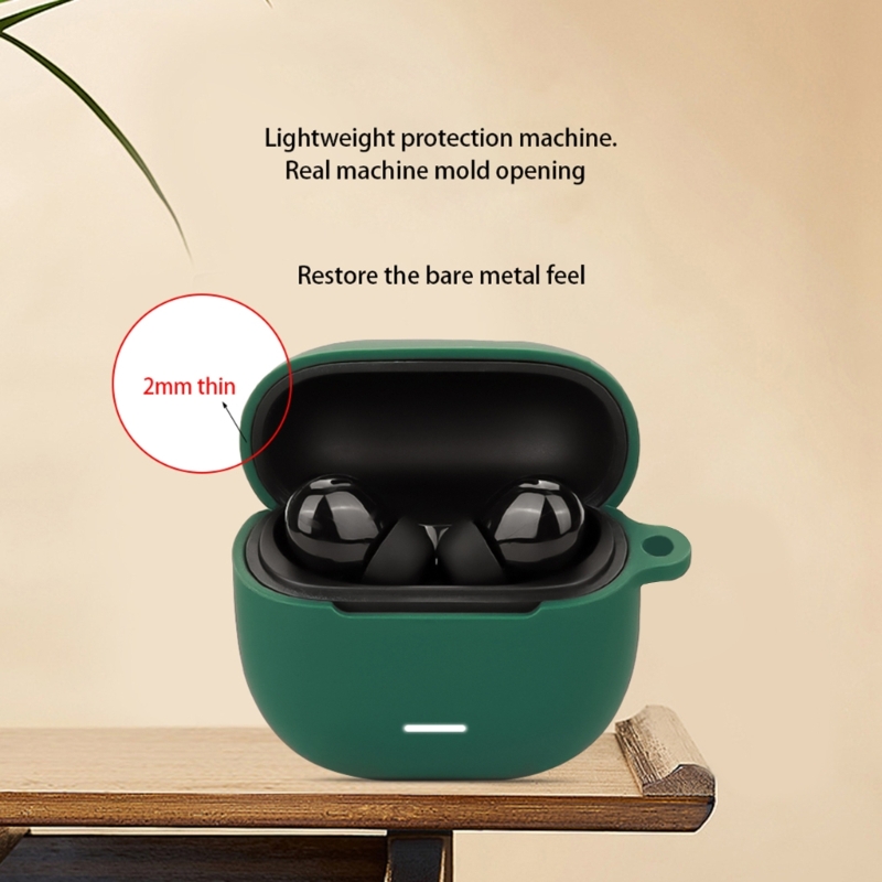 Draadloze oordopjes Siliconen omhulsel Zachte hoes voor Buds 6 lite Flexibele hoes