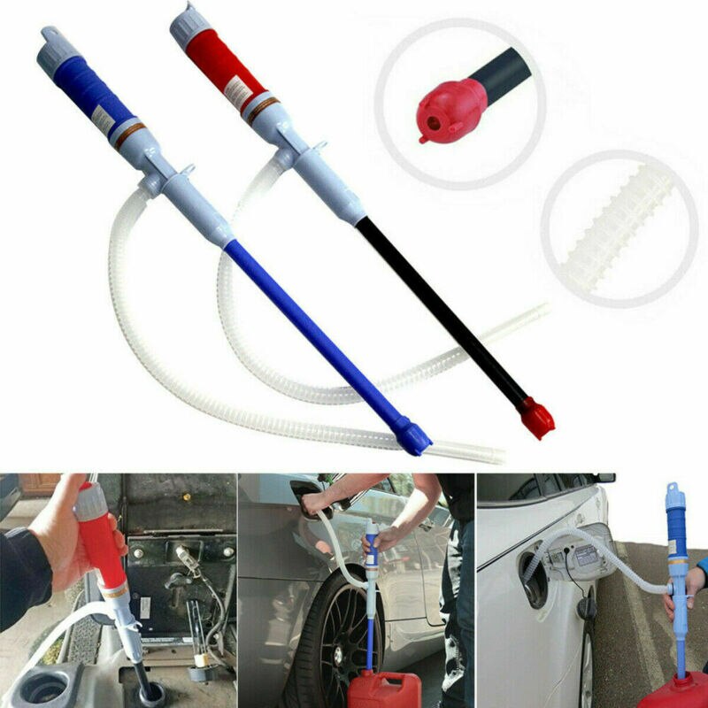 Elektrische Automatische Brandstof Vloeistof Waterpomp Siphon Pomp Batterij Aangedreven Gas Water Badkamer Vijver Handpomp Voor Auto Motorcycle Au