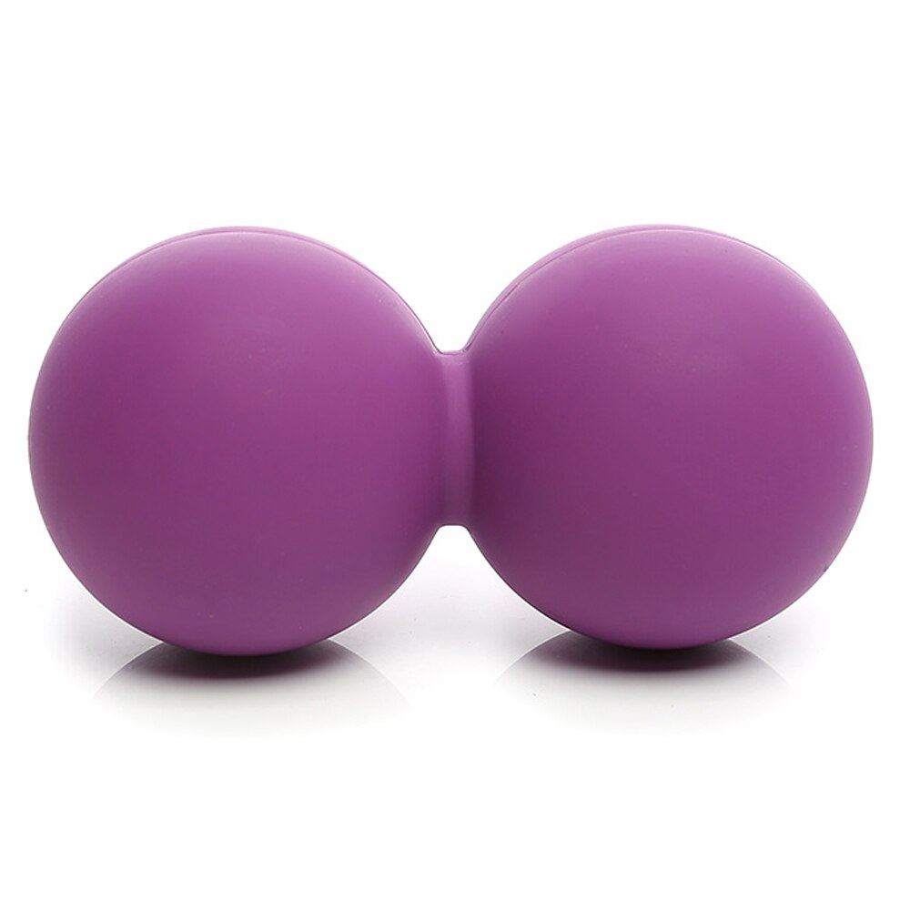 Peanut Massage Ball Double Lacrosse Mobility Ball for Physical Therapy 6.4cm
