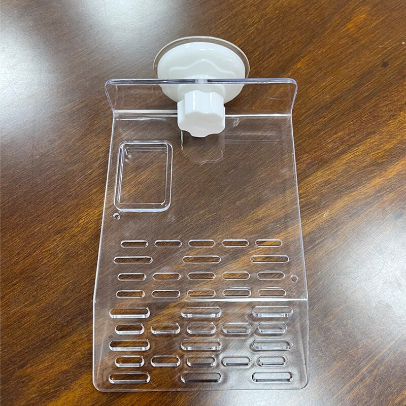 Acryl Schildpad Zonnen Platform Schildpad Klimmen Drijvende Platform Milieubescherming Aquarium Onderwater Dierbenodigdheden: M transparent