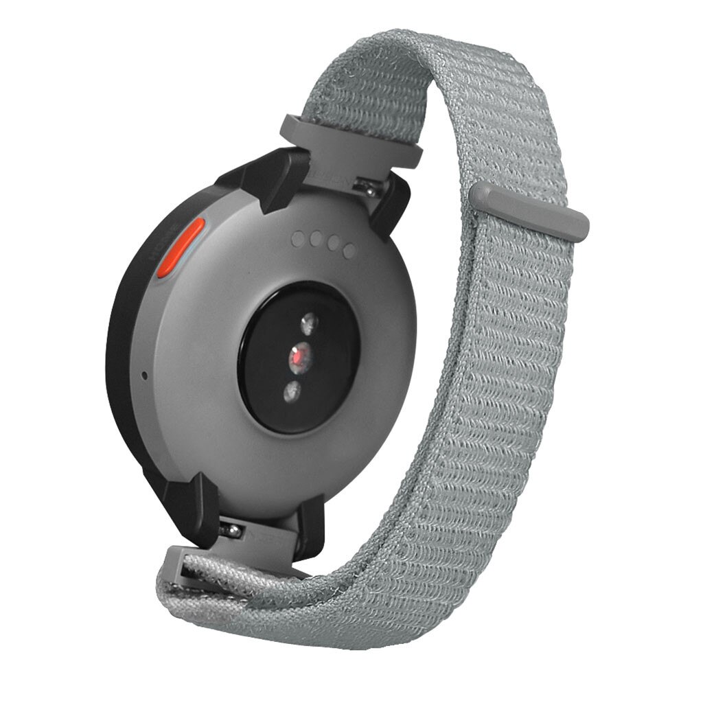 Correa de Nylon de repuesto para relojes inteligentes Huami Amazfit Verge, correa de muñeca deportiva, fácil de instalar: Grey