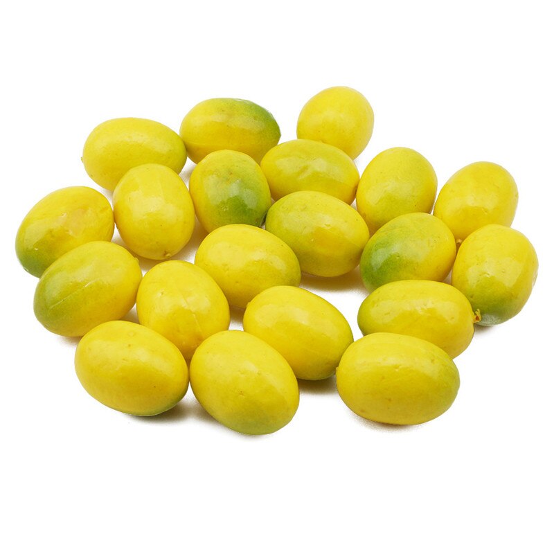 20 Teile/satz Miniatur Obst Küche Künstliche Gefälschte Birne Apfel Erdbeere Heimat Dekor Küche Spielzeug Für Mädchen