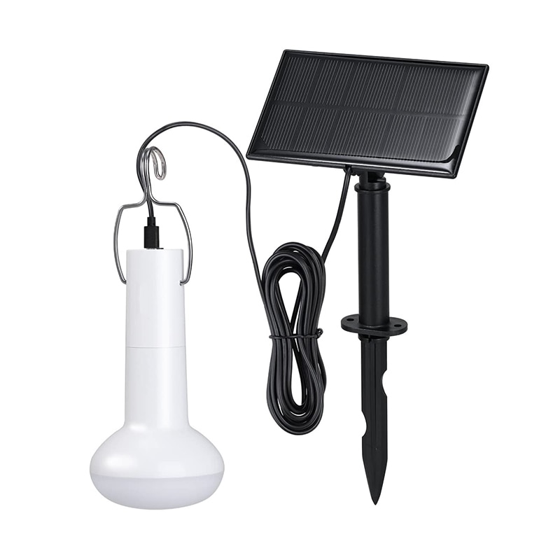 1W Draagbare Opknoping Lamp Voor Emergency Camping Tent Led Lamp Outdoor Lantaarn Zaklamp Usb Solar Camping Lamp
