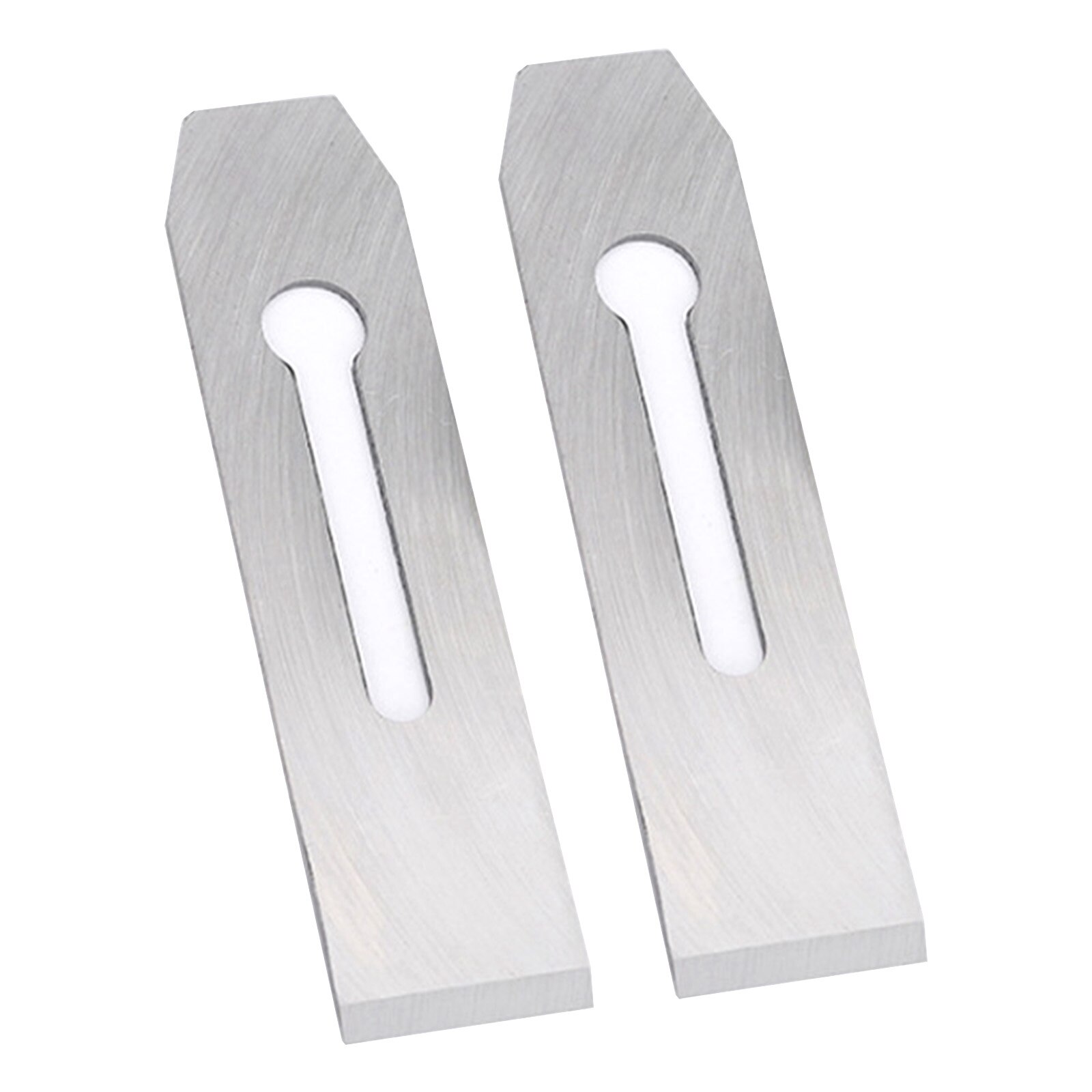 2pcs High-carbon Steel Plane Blade Replacement for Woodworking Hand Planer Tool Wood Planer Hand Blades