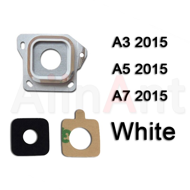 Aiinant Original Zurück Hinten Kamera Glas Objektiv Ring Abdeckung Für Samsung Galaxy A3 A5 A7 A310 A510 A710 mit Aufkleber: A3 White