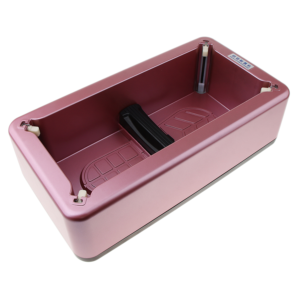 Automatic Shoe Cover Dispenser Machine Disposable Overshoe Dispenser Device for Home Office Lab