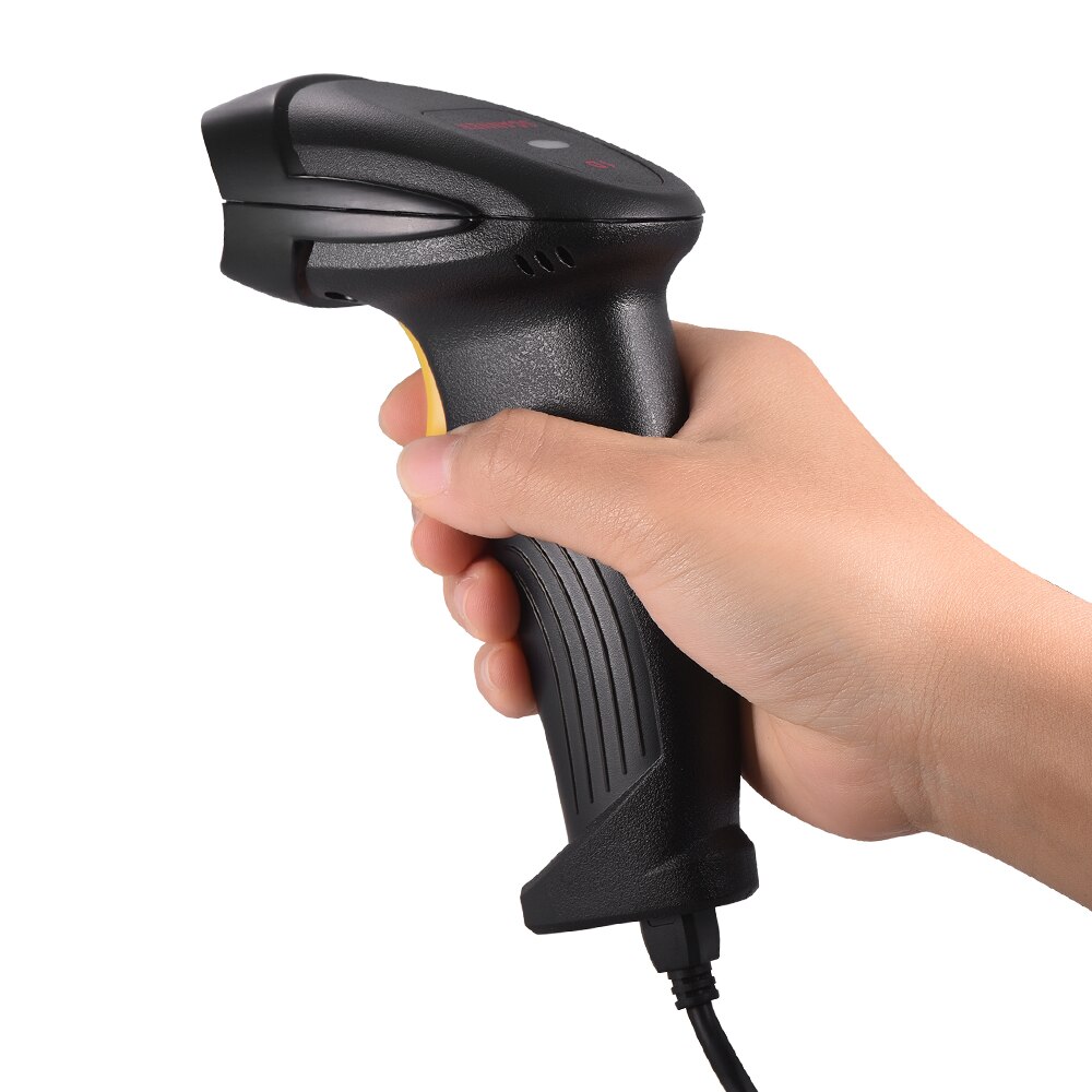 Aibecy 2-in-1 2.4G Draadloze Barcode Scanner & USB Wired Barcode Scanner Automatische Handheld 1D Bar code Scanner Reader