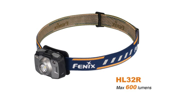 Aankomst Fenix HL32R Cree XP-G3 wit licht LED 600 Lumen Ultra Lichtgewicht USB Oplaadbare Koplamp voor Trail Running