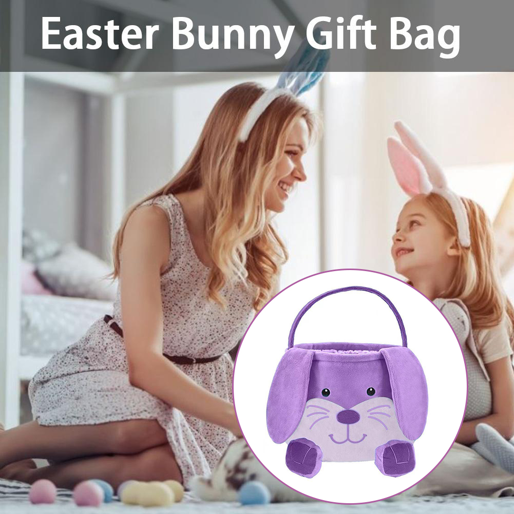 Easter Storage Basket Easter Basket Bunny Tote Bag Beautiful Handbag Lovely Tote Bag Storage Basket