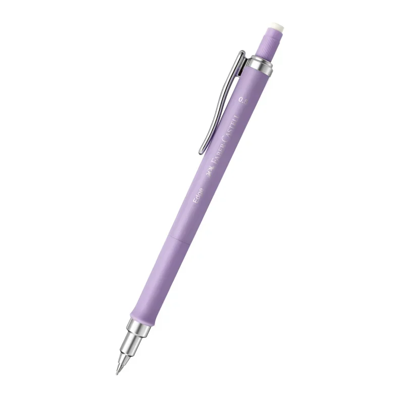 Faber-Castell Automatische Bleistifte mit Radiergummi, für Studenten, Schreiben, Skizzieren, Malen, Druckbleistift, koreanisches Briefpapier, Pressstifte: Lila