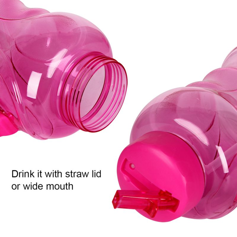 1.5L hervidor de agua de gran capacidad de viaje taza de beber Fitness Camping hervidor 68L