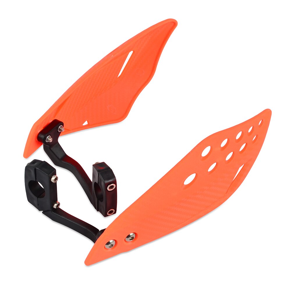 Motorfiets 7/8 "22mm Brush Bar Hand Guard Handguards Voor BETA 50 125 250 300 350 390 400 430 450 480 498 520 525 RR RRS SM: Orange