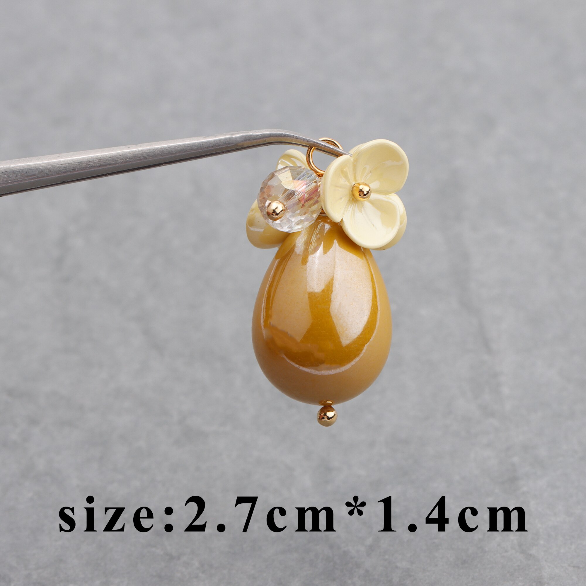 GUFEATHER M759, accessori dei monili, 18k oro placcato, 0.3 micron, fai da te ciondolo, perla di plastica, orecchini fai da te, monili che fanno, 10 pz/lotto