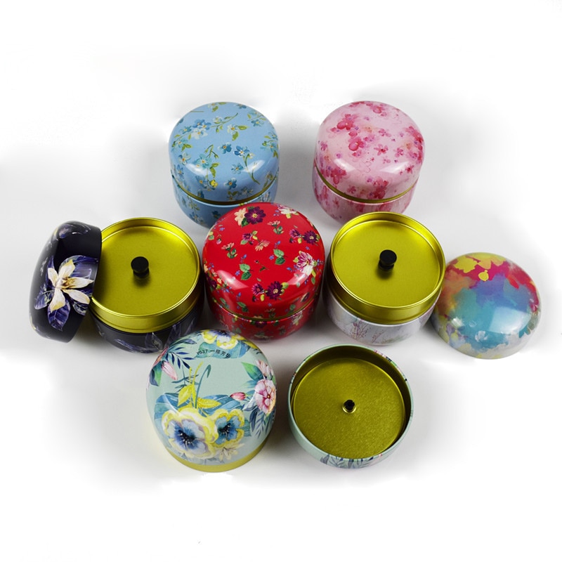 Draagbare theeset voor op reis, huishoudelijke verzegelde theepot, chinese stijl, multifunctionele metalen theedoos met deksel