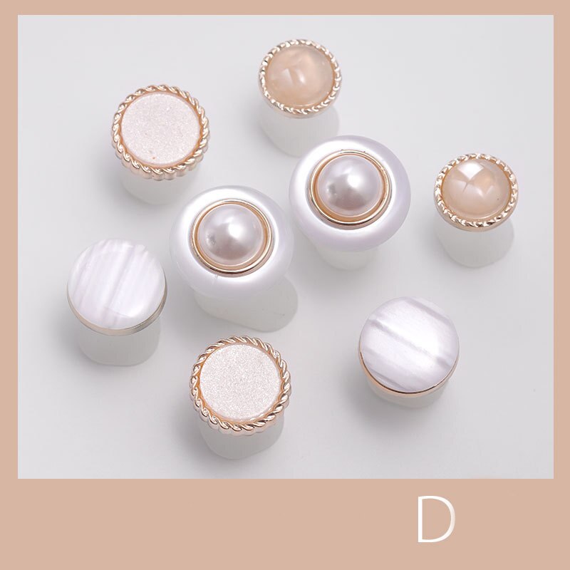 Separador de dedos de silicona para salón de manicura y pedicura, de perlas encantadoras, margaritas y flores, herramientas de arte de uñas, 8 Uds.: D