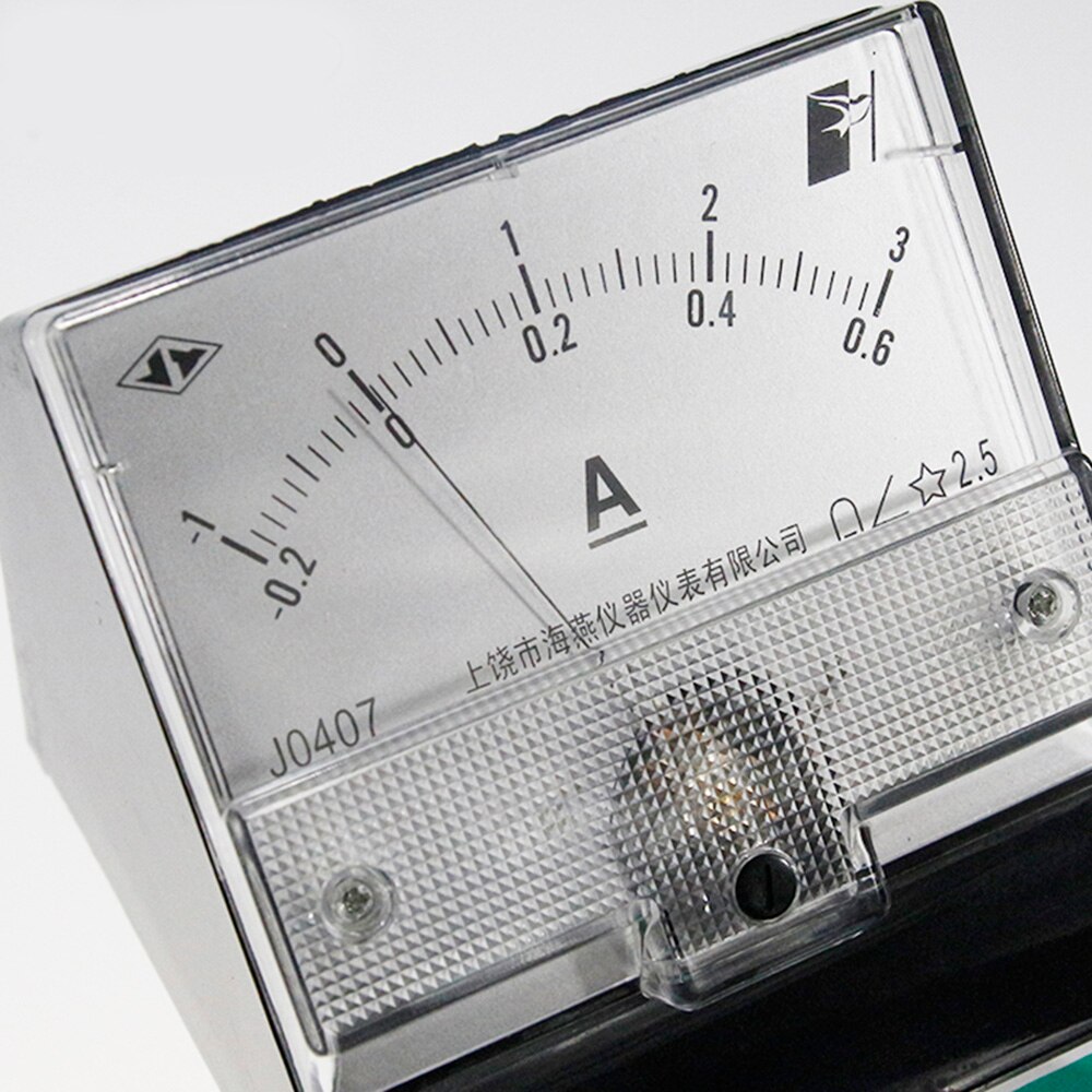 2,5 0.6A 3A DC Amperemeter Schule Physik Lehrmittel Physik Experiment Ausrügestochen
