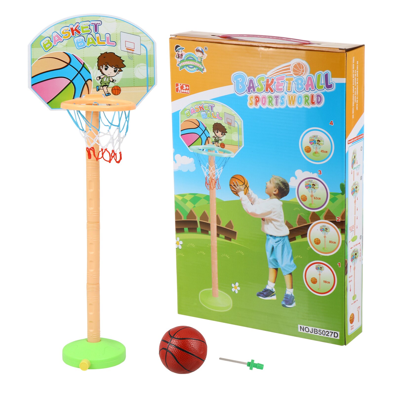 1 set children's basketball game indoor outdoor sports toy throwing children
