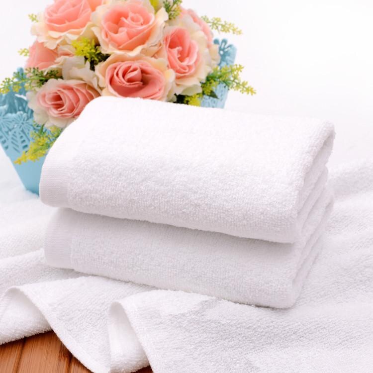 Lot de 5 petites serviettes pour le visage, de bonne , bon marché, pour les mains, pour la cuisine, pour l'hôtel, en coton blanc