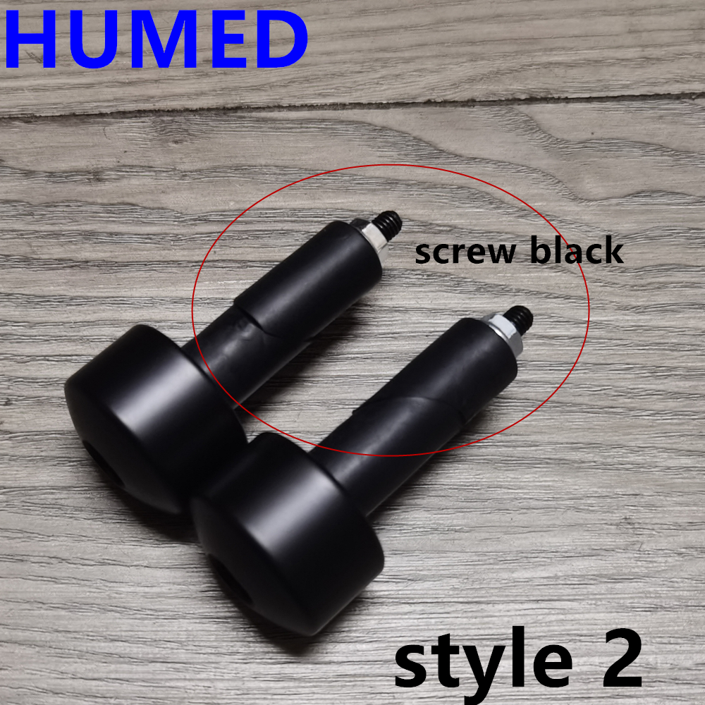 7/8"22mm Universal Motorcycle Handle Bar Grips Ends Handlebar Counterweight Cap Plug Slider for CG125GN 400X800X500F 450SR: MULTI